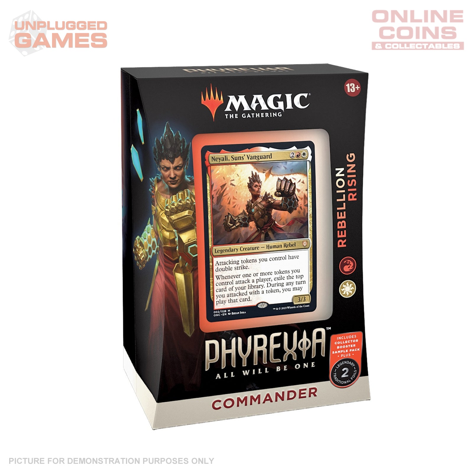 Magic the Gathering Phyrexia All Will Be One Commander Deck - Rebellion Rising